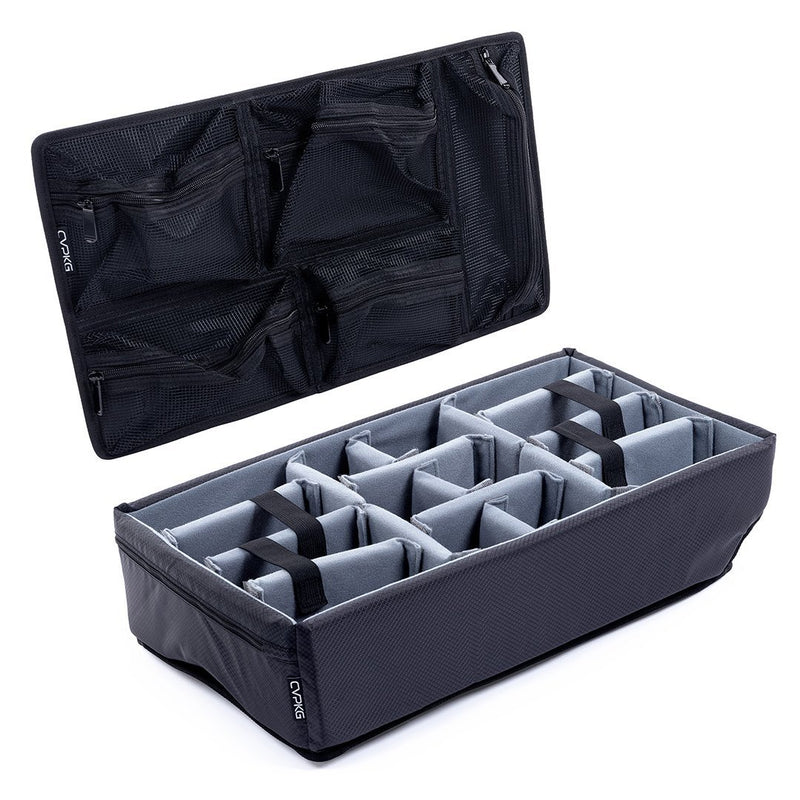 Pelican 1510 Microfiber Padded Dividers by CVPKG, Gray Convolute Lid Foam ColorCase 1510D-0070