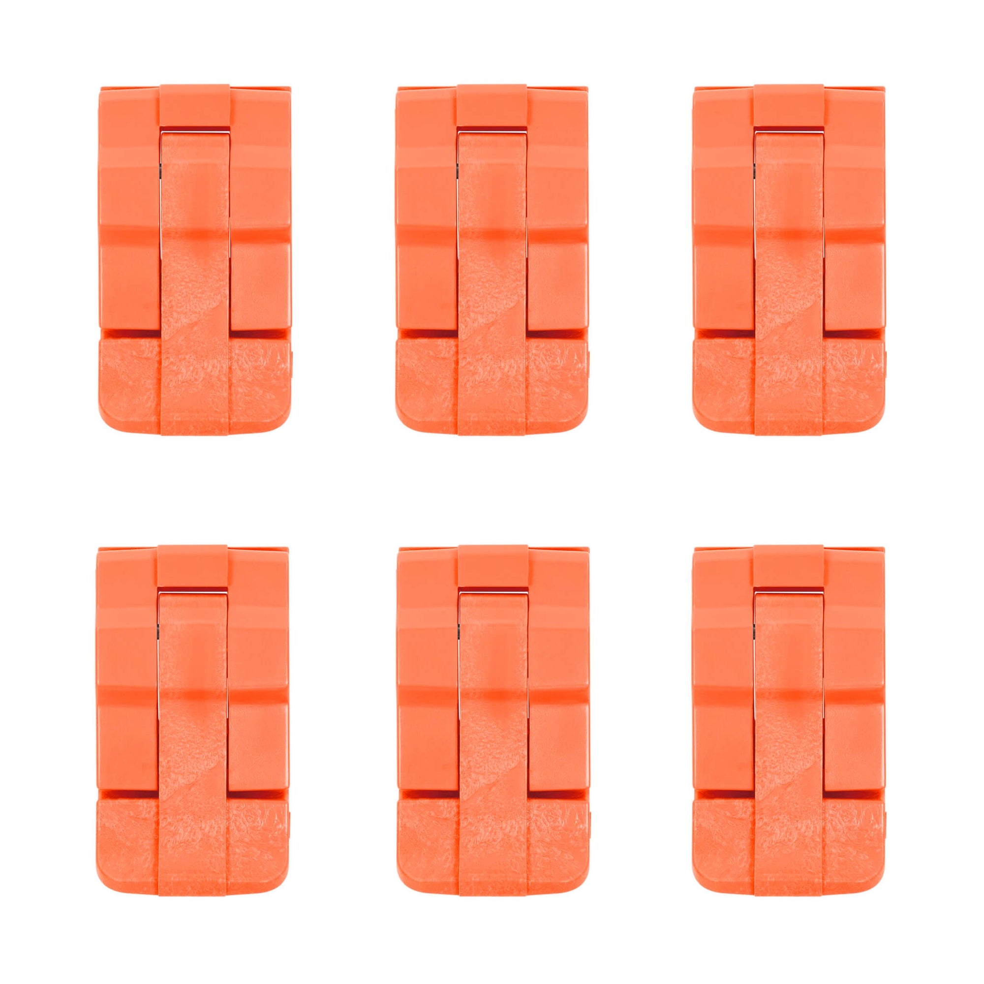 Pelican 0340 Replacement Latches, Orange (Set of 6) ColorCase 