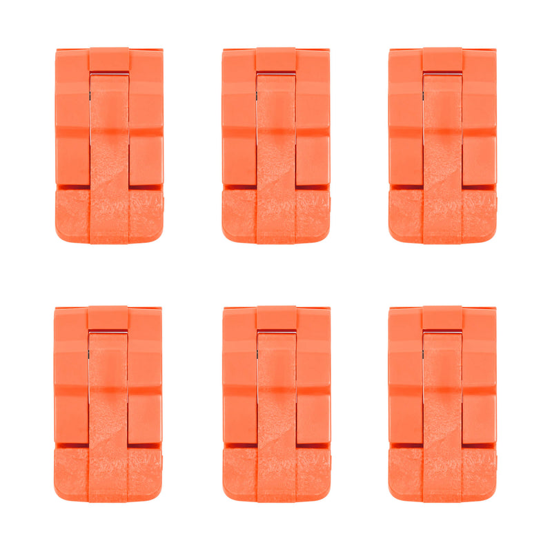 Pelican 0340 Replacement Latches, Orange (Set of 6) ColorCase 