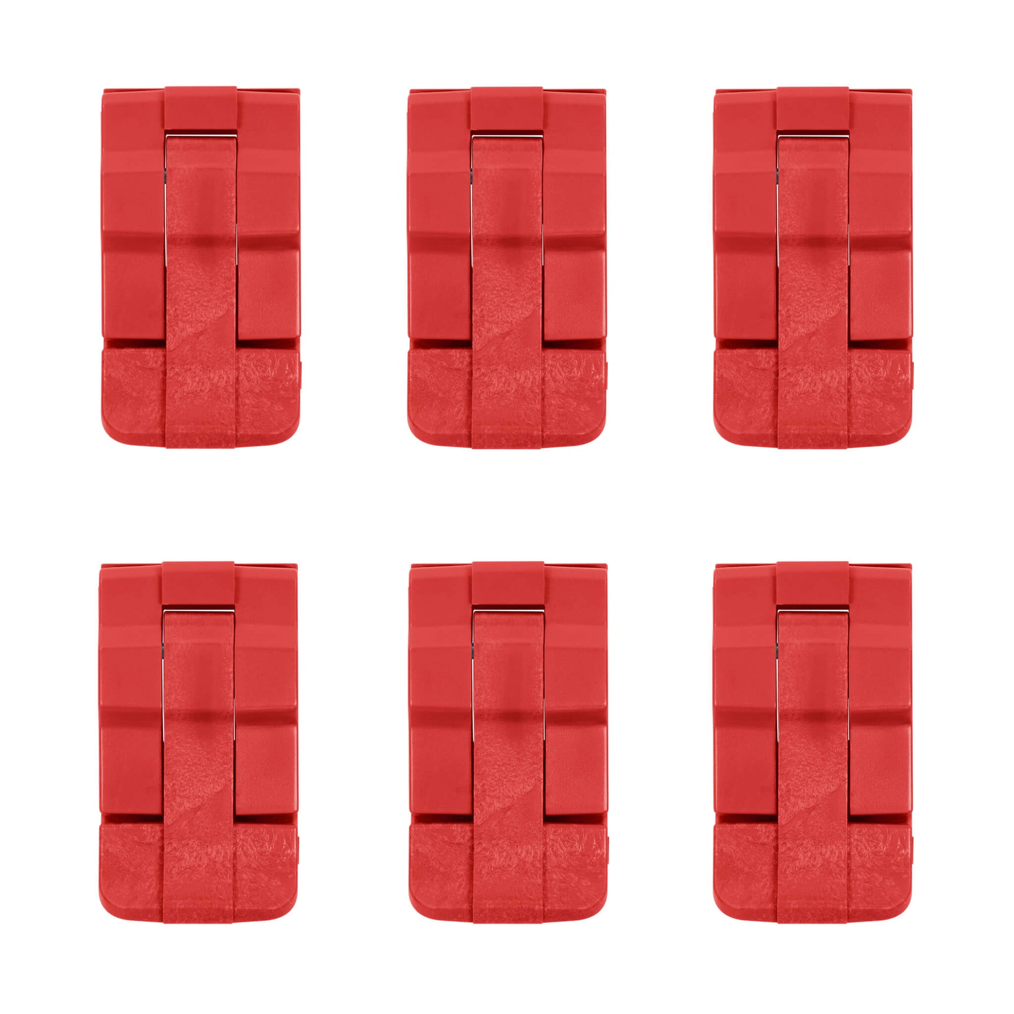 Pelican 0340 Replacement Latches, Red (Set of 6) ColorCase 