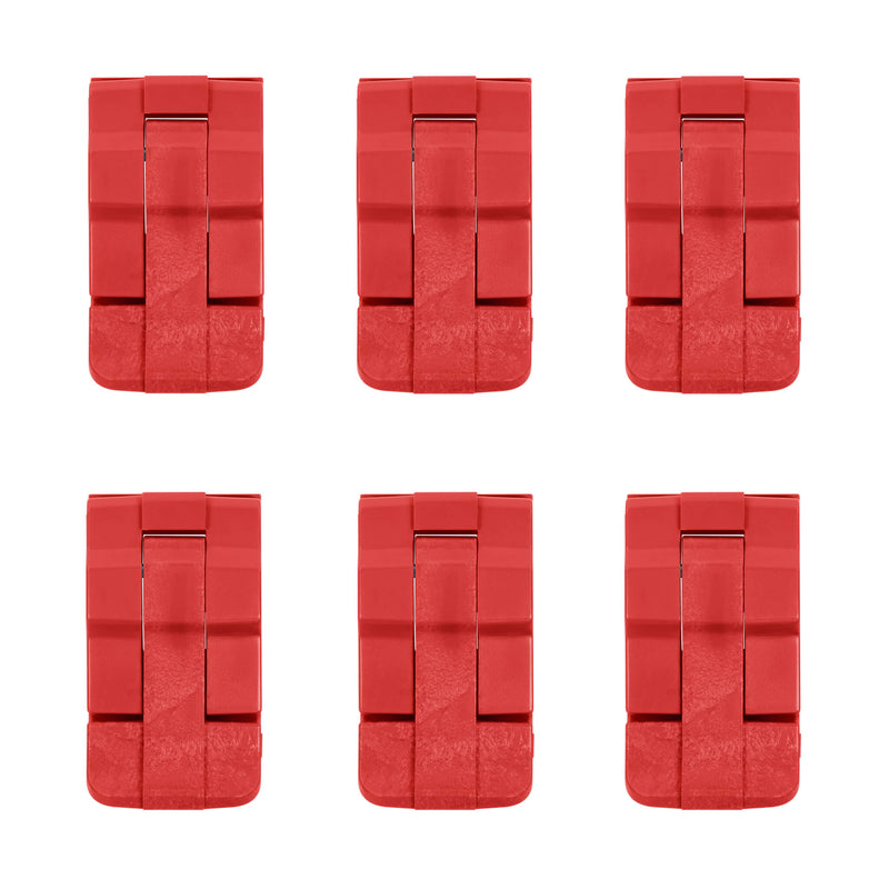 Pelican 0350 Replacement Latches, Red (Set of 6) ColorCase 