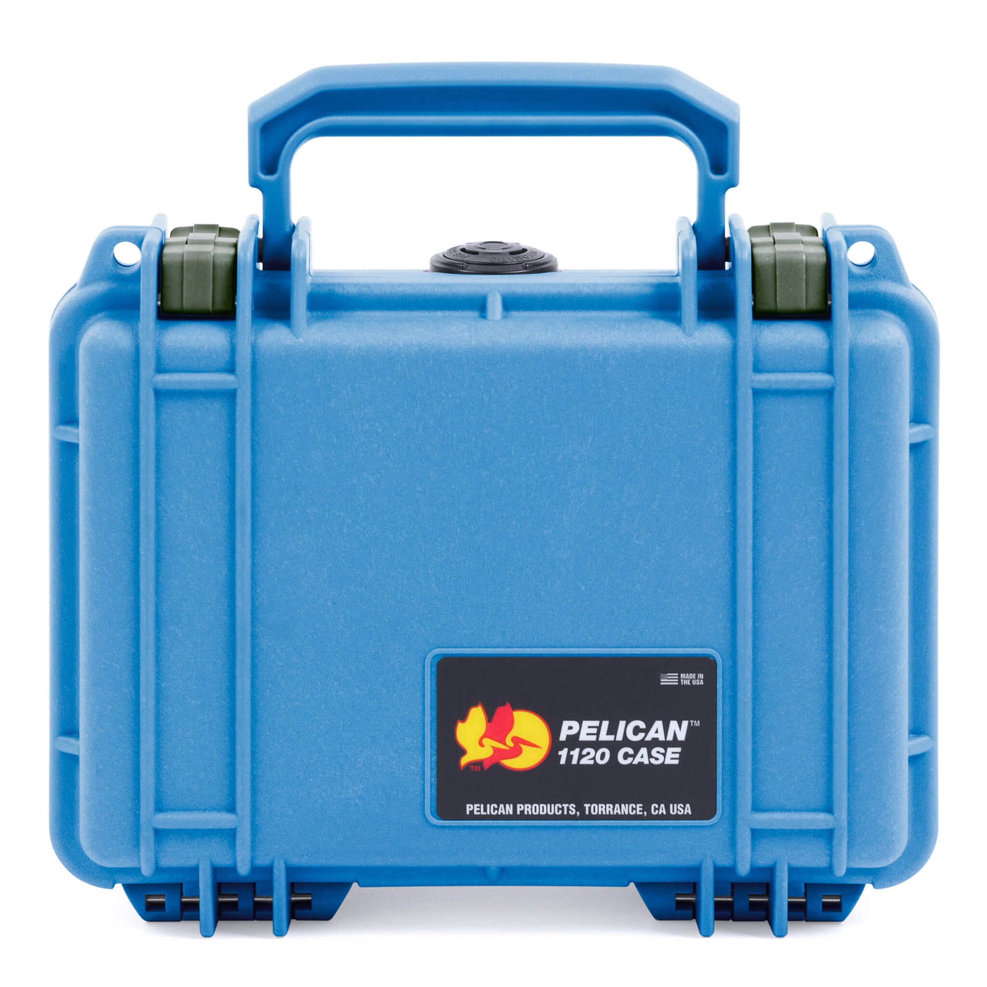 Pelican 1120 Case, Blue with OD Green Latches ColorCase 