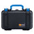 Pelican 1170 Case, Black with Blue Handle & Latches ColorCase 