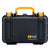 Pelican 1170 Case, Black with Yellow Handle & Latches ColorCase 