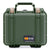 Pelican 1200 Case, OD Green with Desert Tan Latches ColorCase 