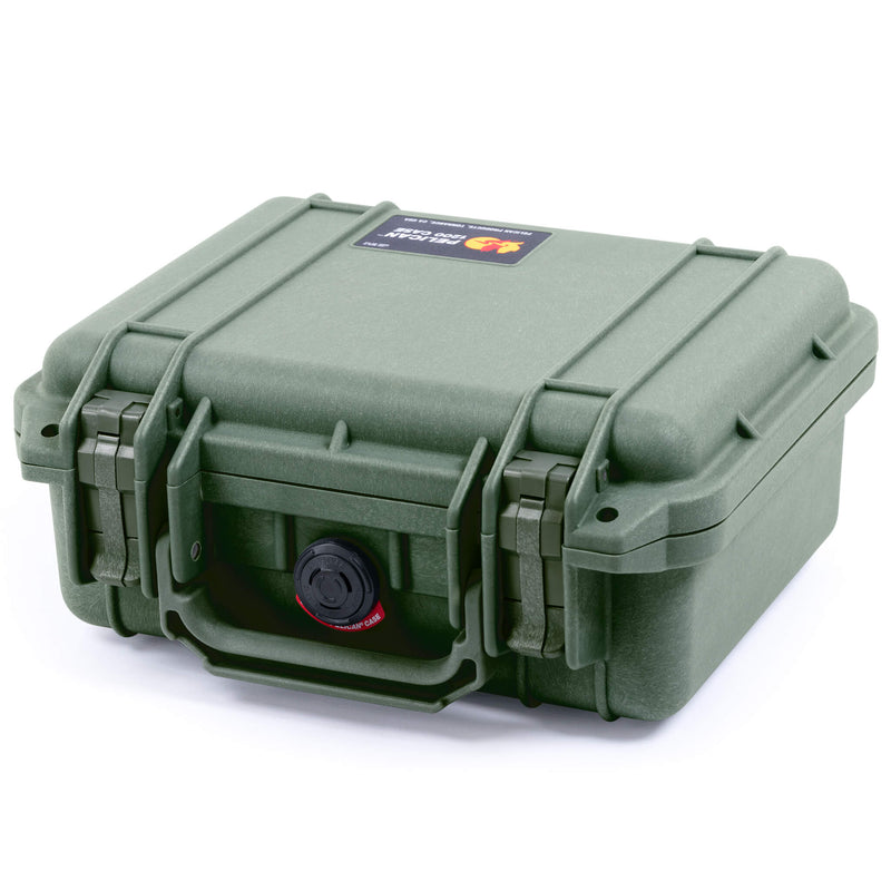 Pelican 1200 Case, OD Green ColorCase 