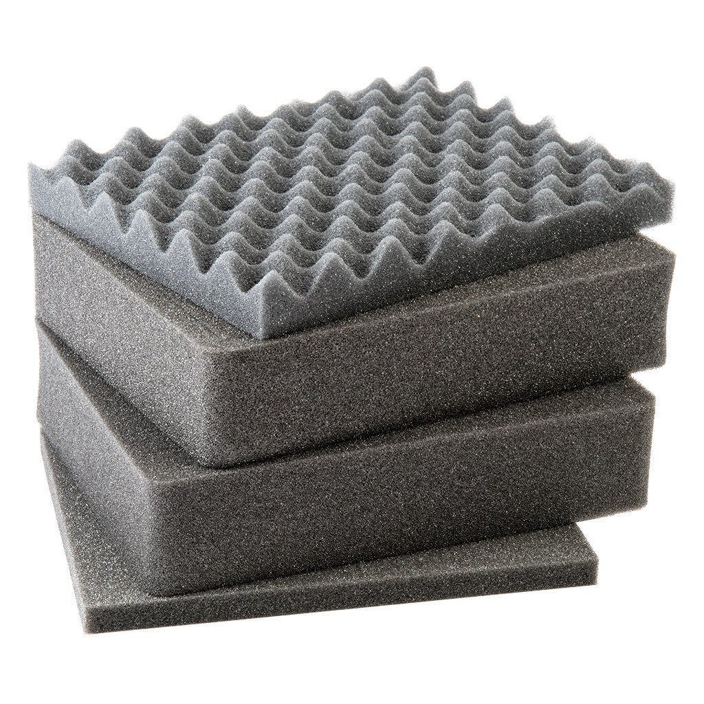 Pelican 1300 Replacement Foam 4-Piece Pick & Pluck Foam Complete Set ColorCase 1300-FS-PL