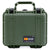 Pelican 1300 Case, OD Green with Black Latches ColorCase 