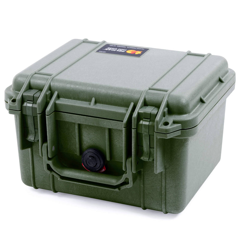 Pelican 1300 Case, OD Green ColorCase 