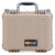 Pelican 1400 Case, Desert Tan with Silver Handle & Latches ColorCase 