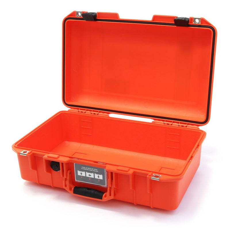 Pelican 1485 Air Case, Orange with Black Latches ColorCase 