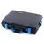 Pelican 1495 Case, Black with Blue Handle & Latches ColorCase 