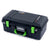 Pelican 1506 Air Case, Black with Lime Green Handles & Latches ColorCase 