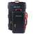 Pelican 1510 & 1650 Case Bundle, Black with Orange Handles & Latches ColorCase 