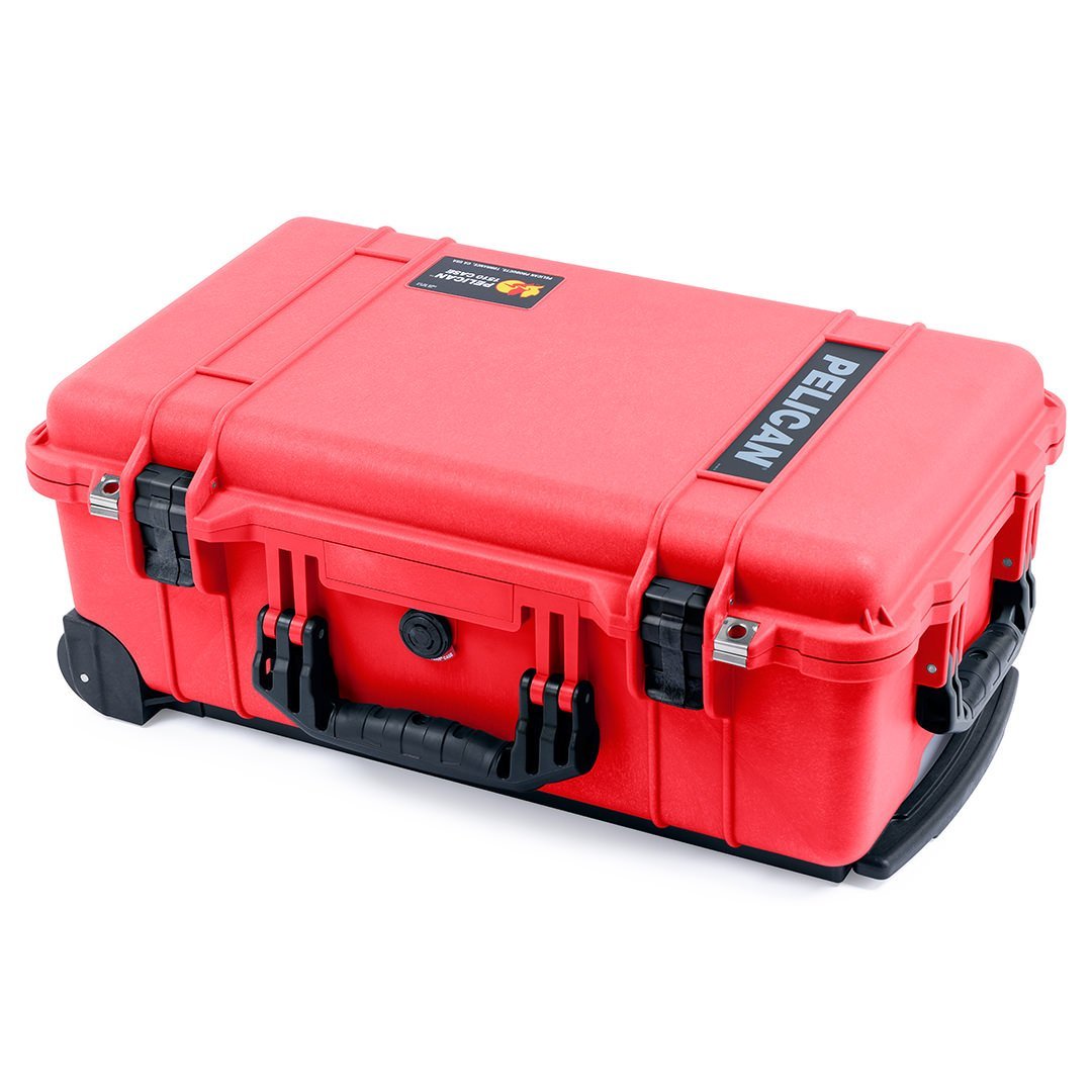 Pelican 1510 Case, Red with Black Handles & Latches ColorCase 