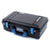 Pelican 1525 Air Case, Black with Blue Handle & Latches ColorCase 