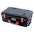 Pelican 1535 Air Case, Black with Orange Handles & Latches ColorCase 