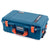 Pelican 1535 Air Case, Indigo with Orange Handles & Push-Button Latches ColorCase 