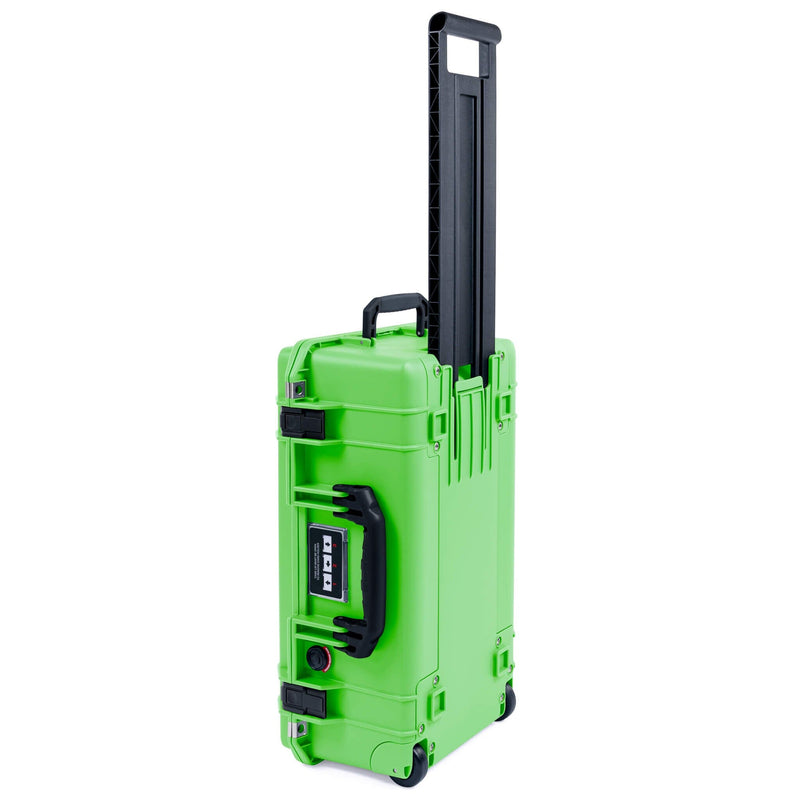 Pelican 1535 Air Case, Lime Green with Black Handles & Push-Button Latches ColorCase 