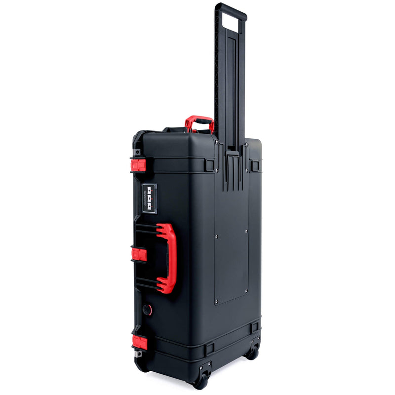 Pelican 1615 Air Case, Black with Red Handles & Latches ColorCase 