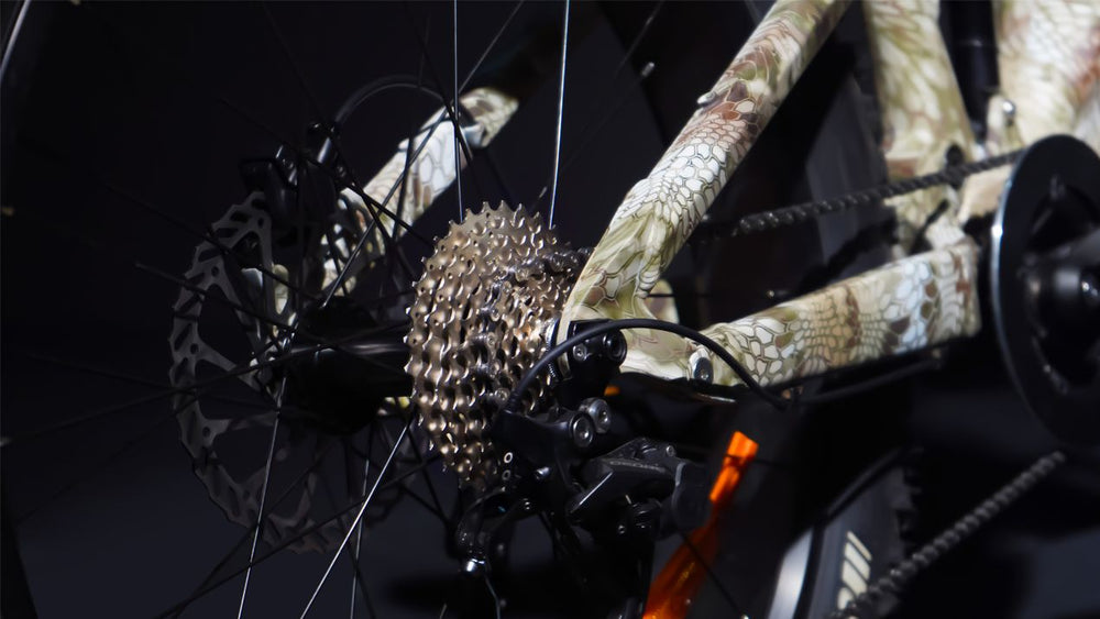 High-end Shimano 10 speed gear shift system