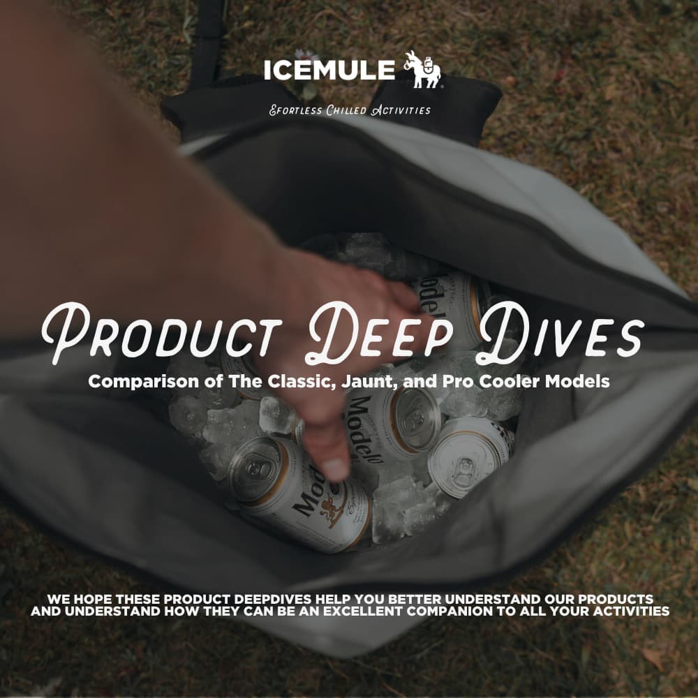 Comparison of the classic jaunt and pro coolers